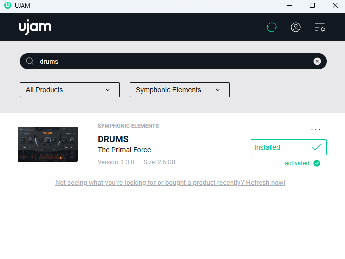 Ujam Drums (Symphonic Elements)